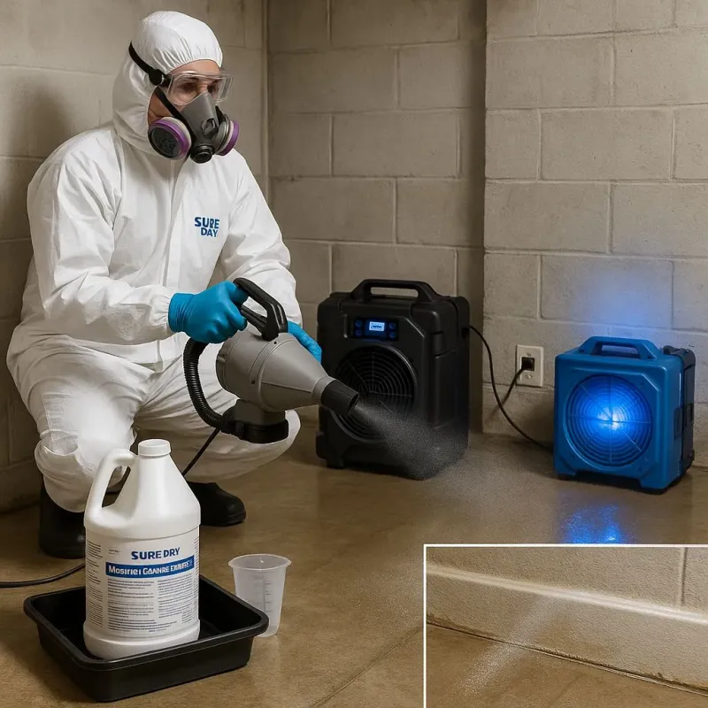 Sanitization and Odor Removal process in Spring Hill, TN