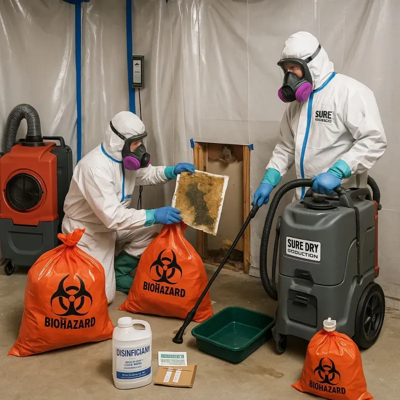 Contaminated Water Handling Protocols process in Spring Hill, TN