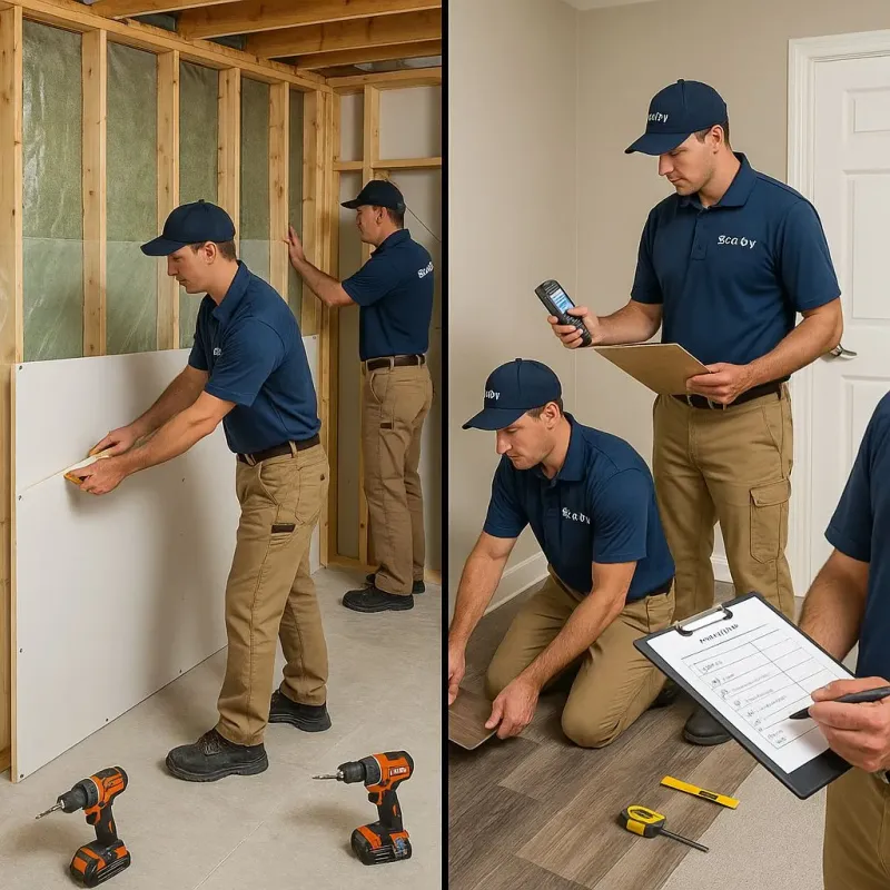 Repairs and Reconstruction process in Spring Hill, TN
