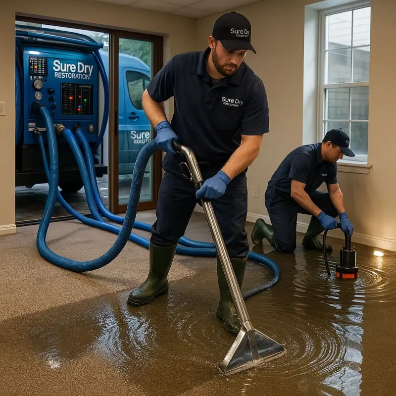 Water Extraction and Removal process in Spring Hill, TN